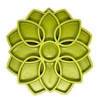 Mandala Slow Feeder Dog Bowl for Enrichment - 8" diameter x .75" deep