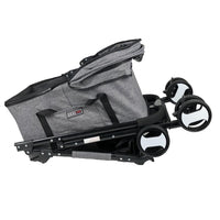 Executive Pet Stroller with Removable Cradle