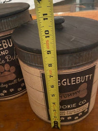 Wigglebutt Dog Treat Canister Set