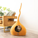 Whimsical Cat Tail Cave Bed