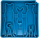 Waiting Dogs Slow Feeder Dog Bowl for Enrichment - 8"w x 8" h x 2" deep