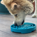 Baja Slow Feeder Dog Bowl for Enrichment - 8" diameter x 1.5" deep
