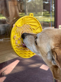 Sun n' Sea Enrichment Lick Mat with Suction Cups - 8"