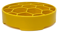 Honeycomb Slow Feeder Dog Bowl for Enrichment - 8" diameter x 2" deep