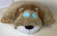 Pillow Pals Squeaky Stuffed Dog Toys: M, L & XL