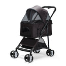 Executive Pet Stroller with Removable Cradle