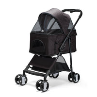 Executive Pet Stroller with Removable Cradle