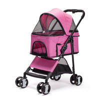 Executive Pet Stroller with Removable Cradle