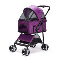 Executive Pet Stroller with Removable Cradle