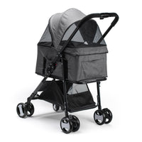 Executive Pet Stroller with Removable Cradle