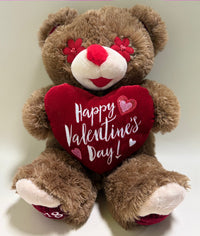 EXTRA LARGE Hearts, Love & Candy Dog Toy: Squeak & NO SQUEAK