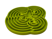 Water Frog Slow Feeder Dog Bowl for Enrichment - 8" diameter x 1.5" deep