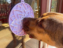 Lotus  Enrichment Lick Mat with Suction Cups - 8"