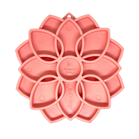 Mandala SOFT Slow Feeder Dog Bowl for Enrichment - 8" diameter x 1" deep