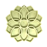 Mandala SOFT Slow Feeder Dog Bowl for Enrichment - 8" diameter x 1" deep