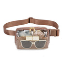 Juni Clear Stadium Sling Crossbody Belt Bum Fanny Waist Bag