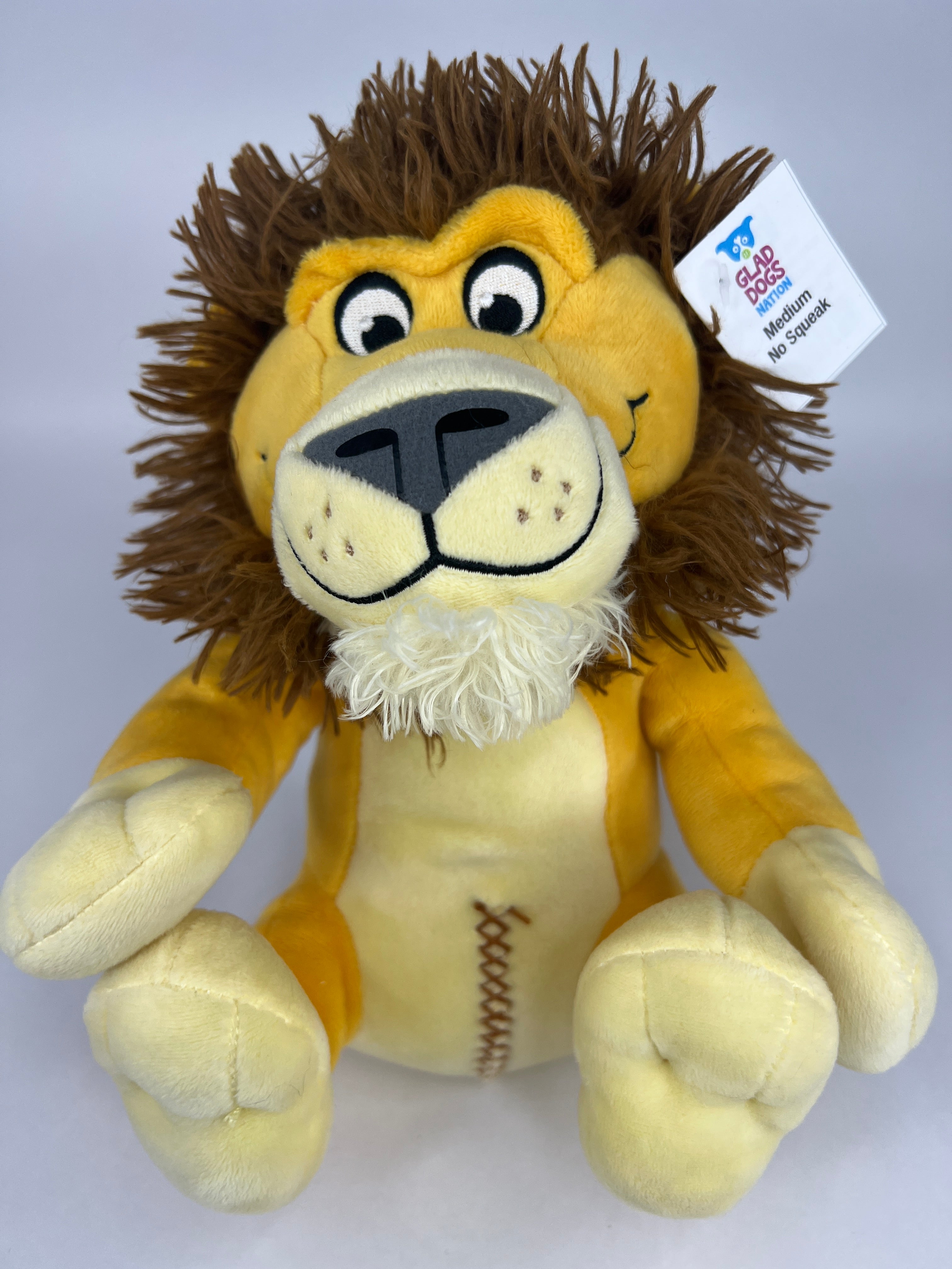 Medium NO SQUEAK Plush Dog Toys - Dogs 20-50 lbs