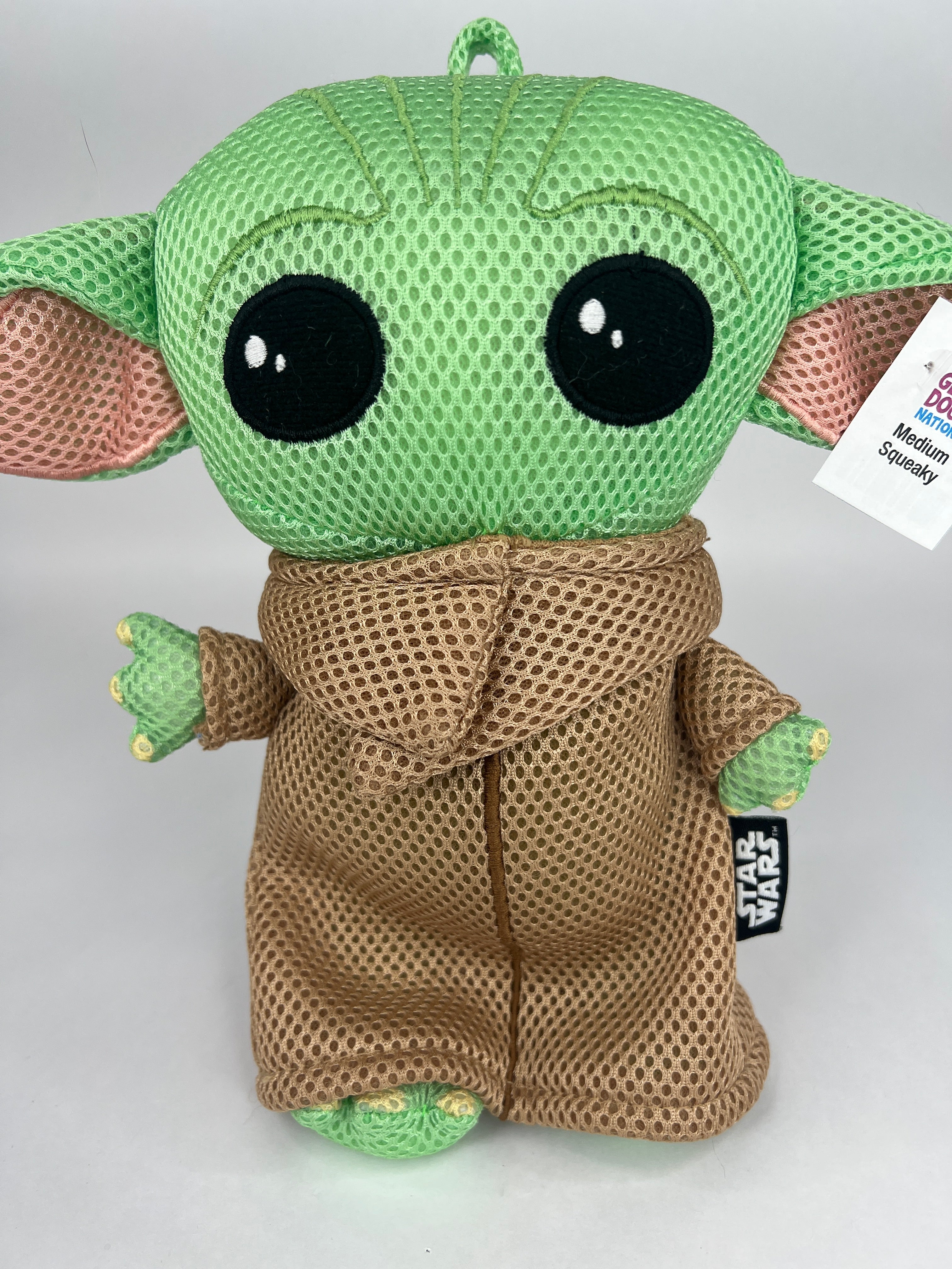 Star Wars / Mandalorian Squeaky & NO Squeak Dog Toys: All Sizes