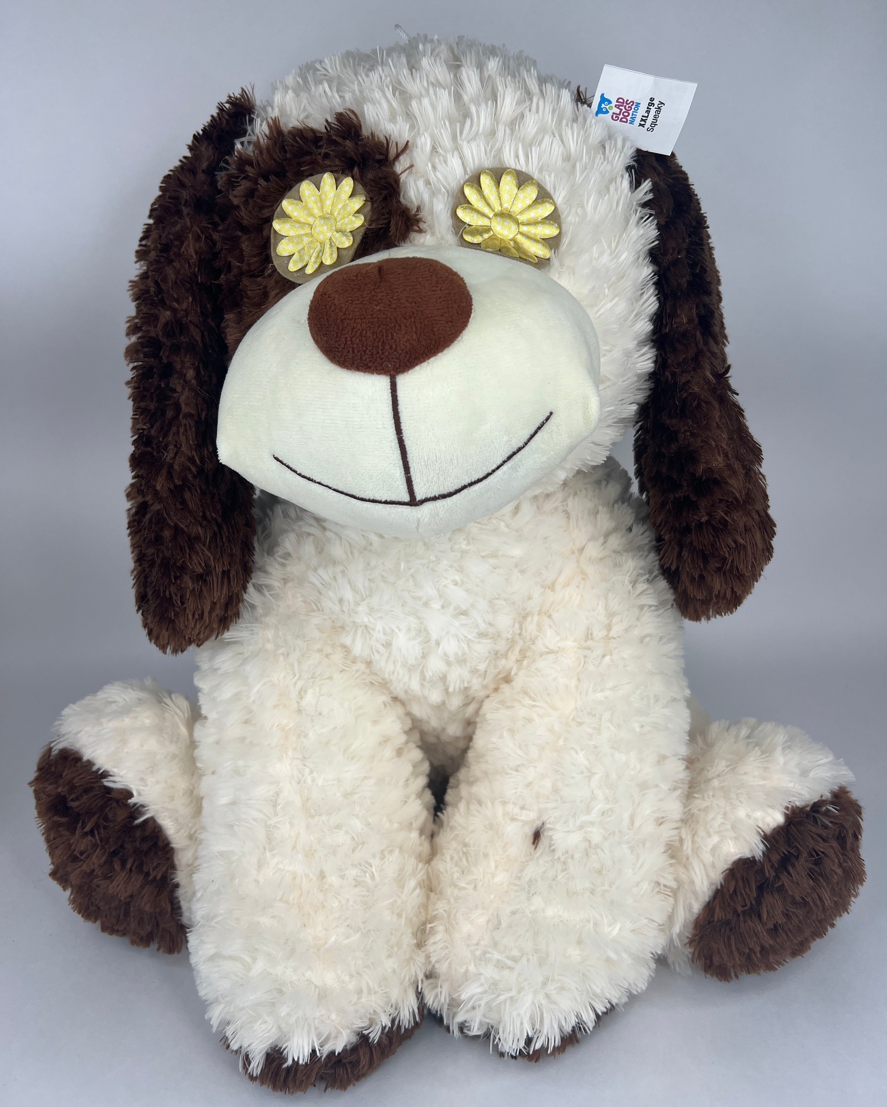 XXLarge Stuffed Dog Toys: 20"+  Squeaky and No Squeak