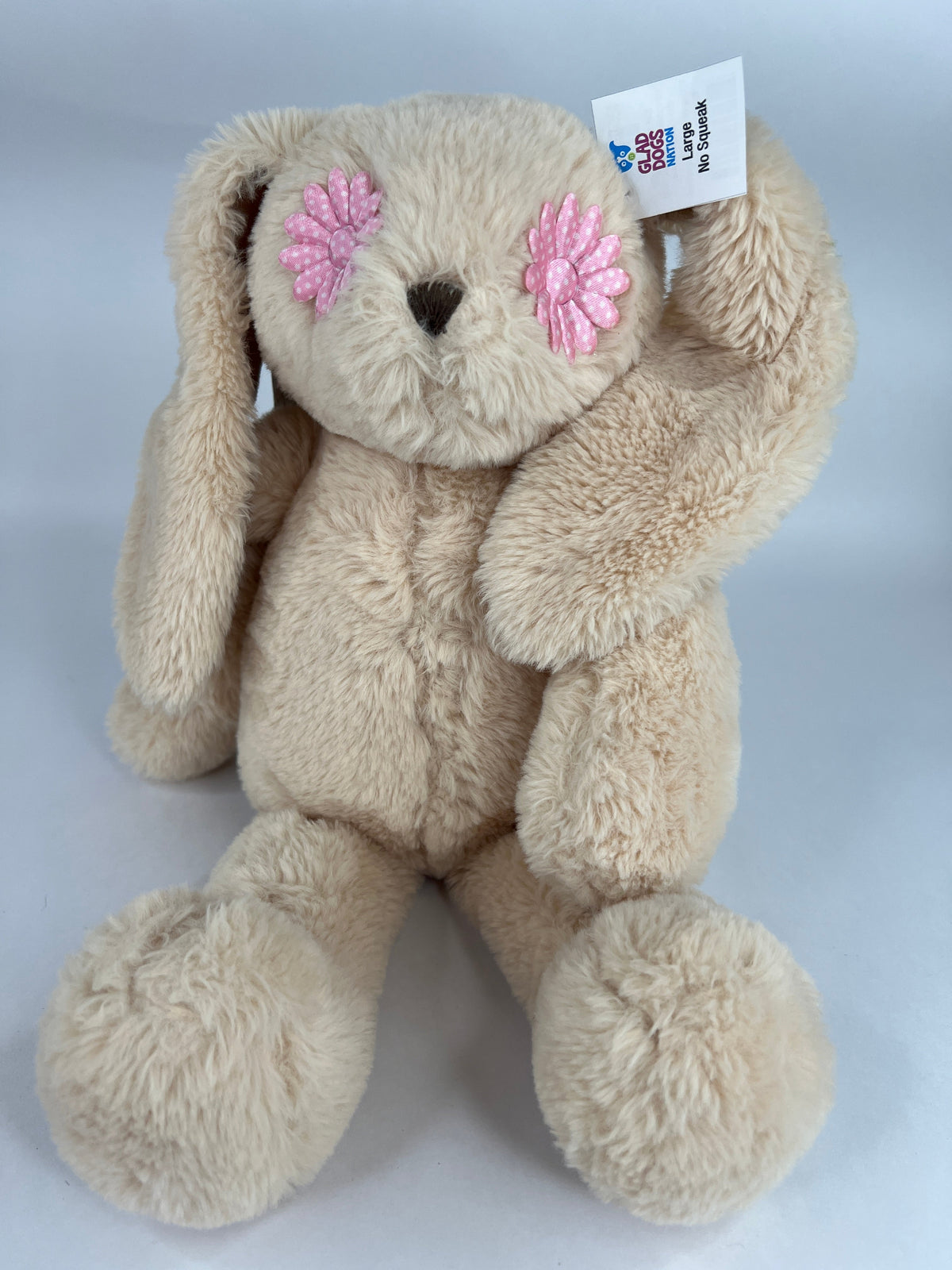 Large NO SQUEAK Plush Dog Toys - Dogs 50-80 lbs