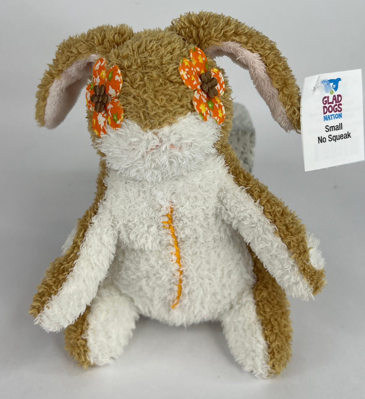 Small NO SQUEAK Plush Dog Toys - Dogs 10-30 lbs