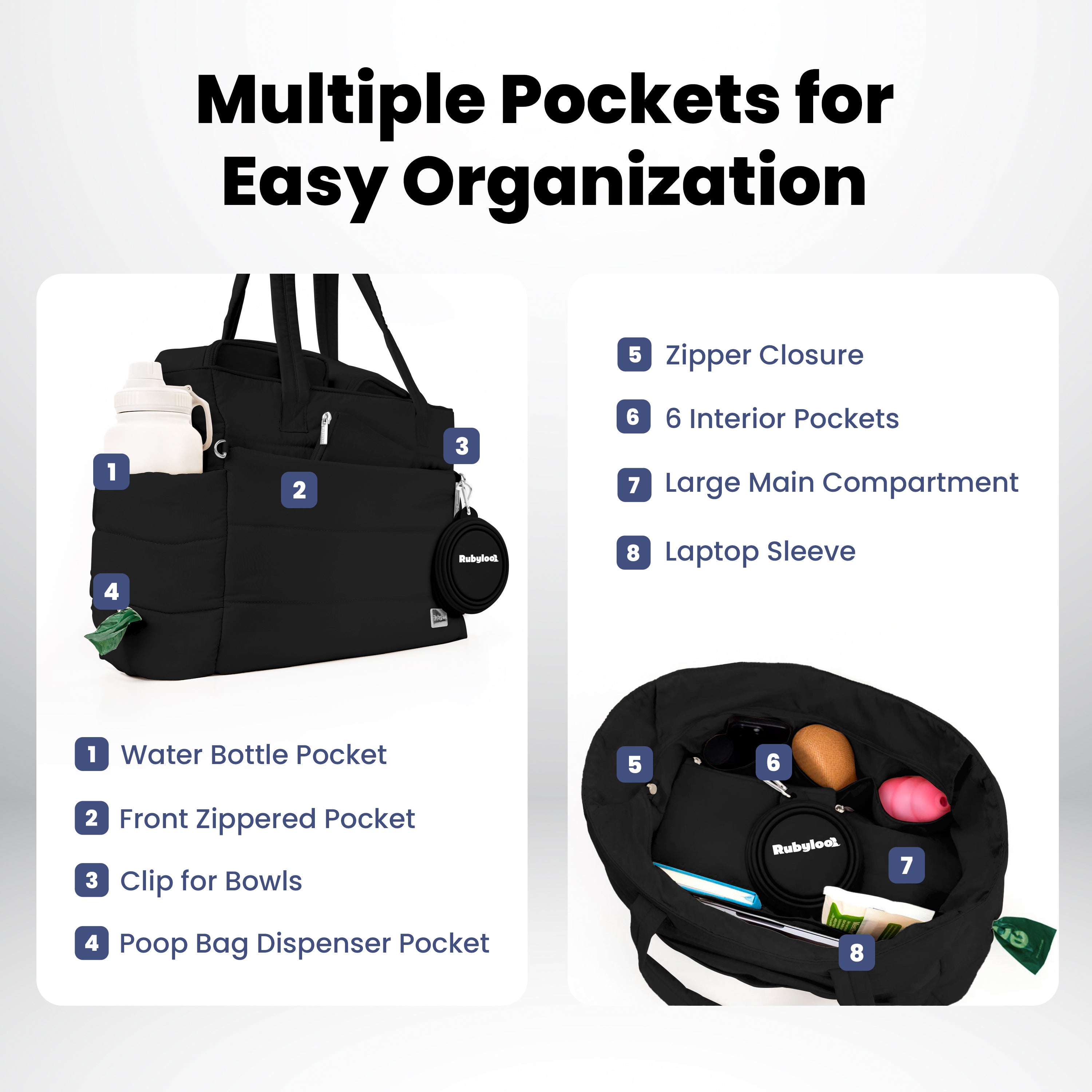 The Puffer Dog Travel Bag