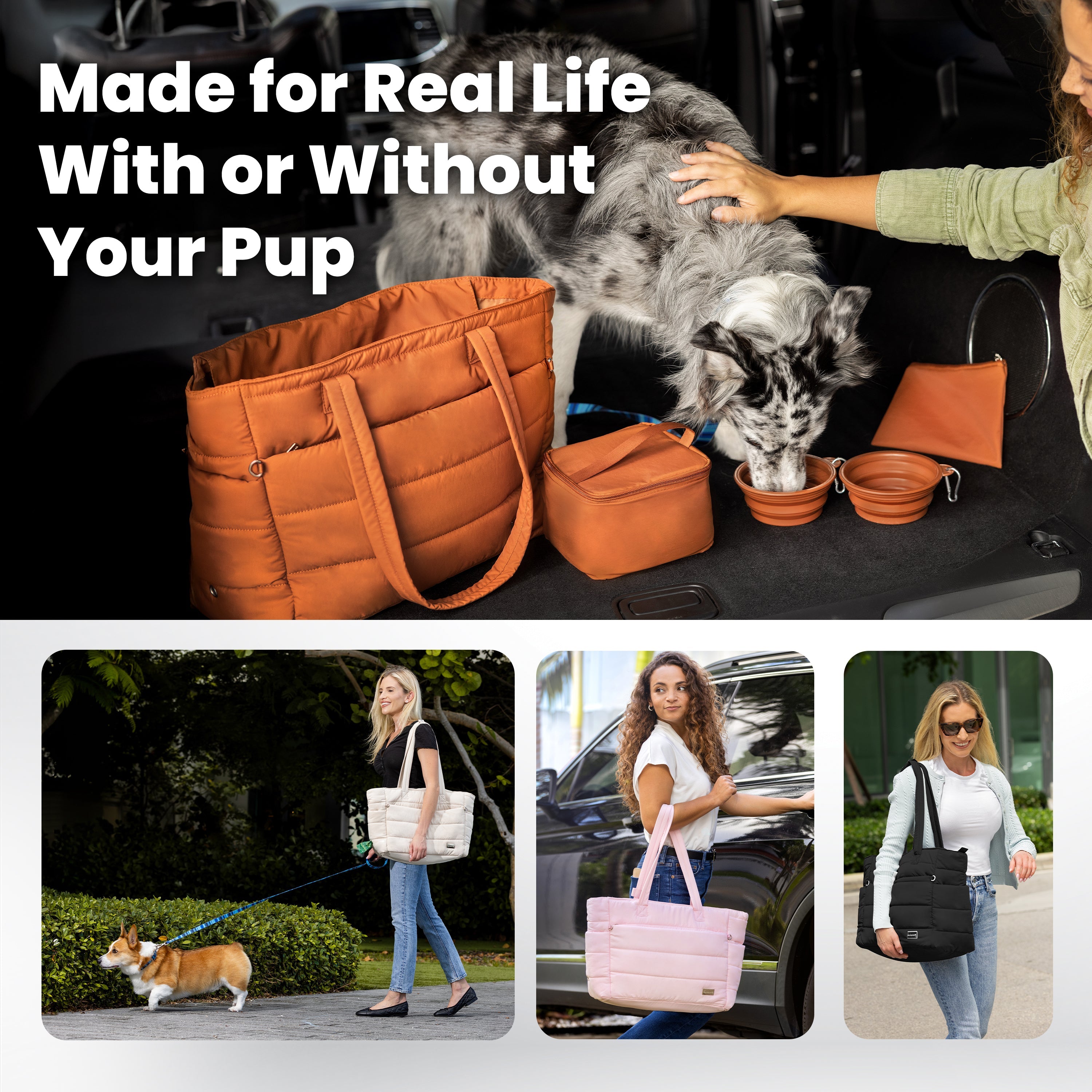The Puffer Dog Travel Bag