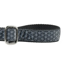 Industrial Geometric Black Velvet Essential Dog Leash