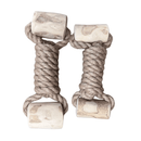 hemp rope + coffee wood toy by rōmng