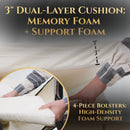 Luxury Orthopedic Dog Bed - Wasatch Pup