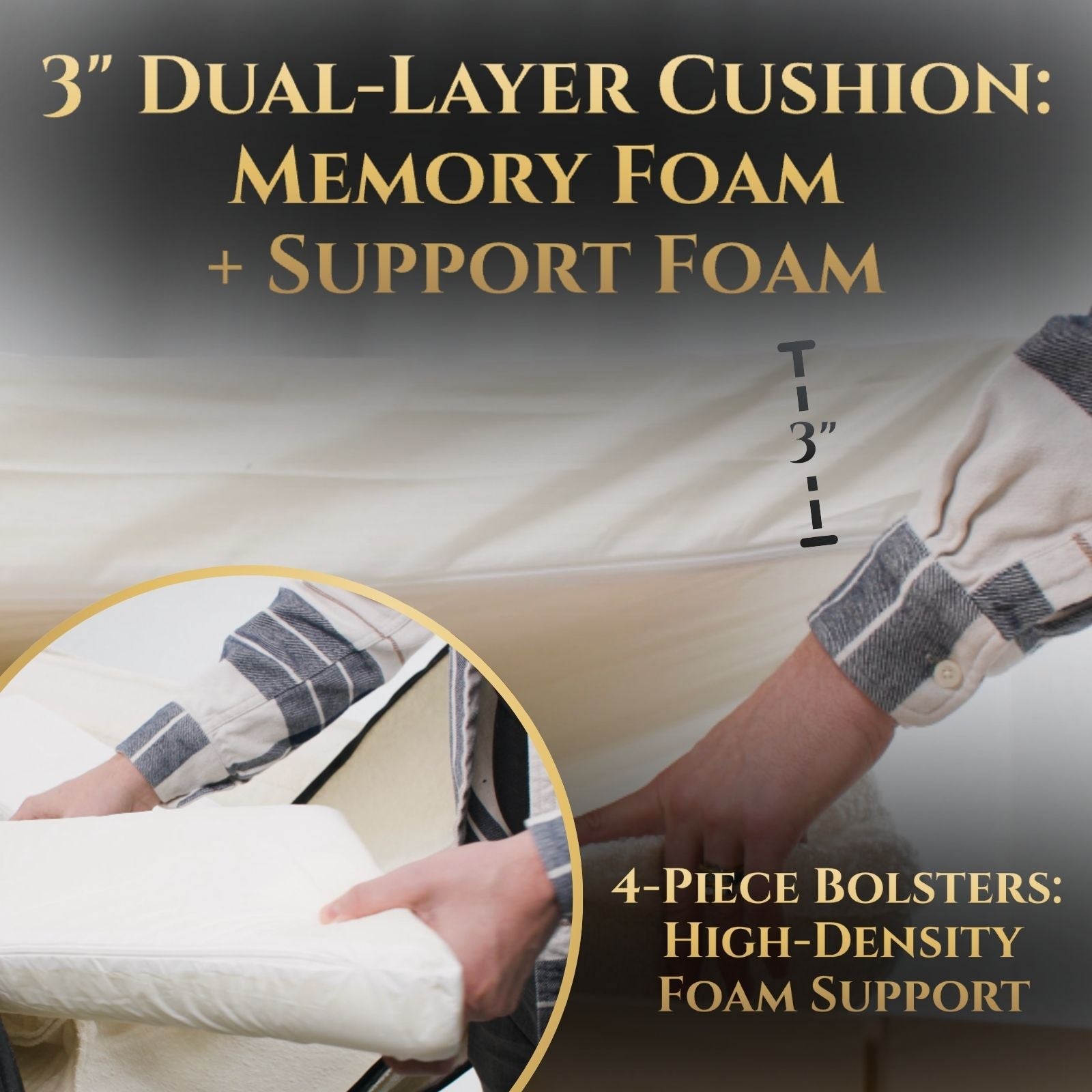 Luxury Orthopedic Dog Bed - Wasatch Pup