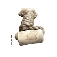 hemp rope + coffee wood toy by rōmng