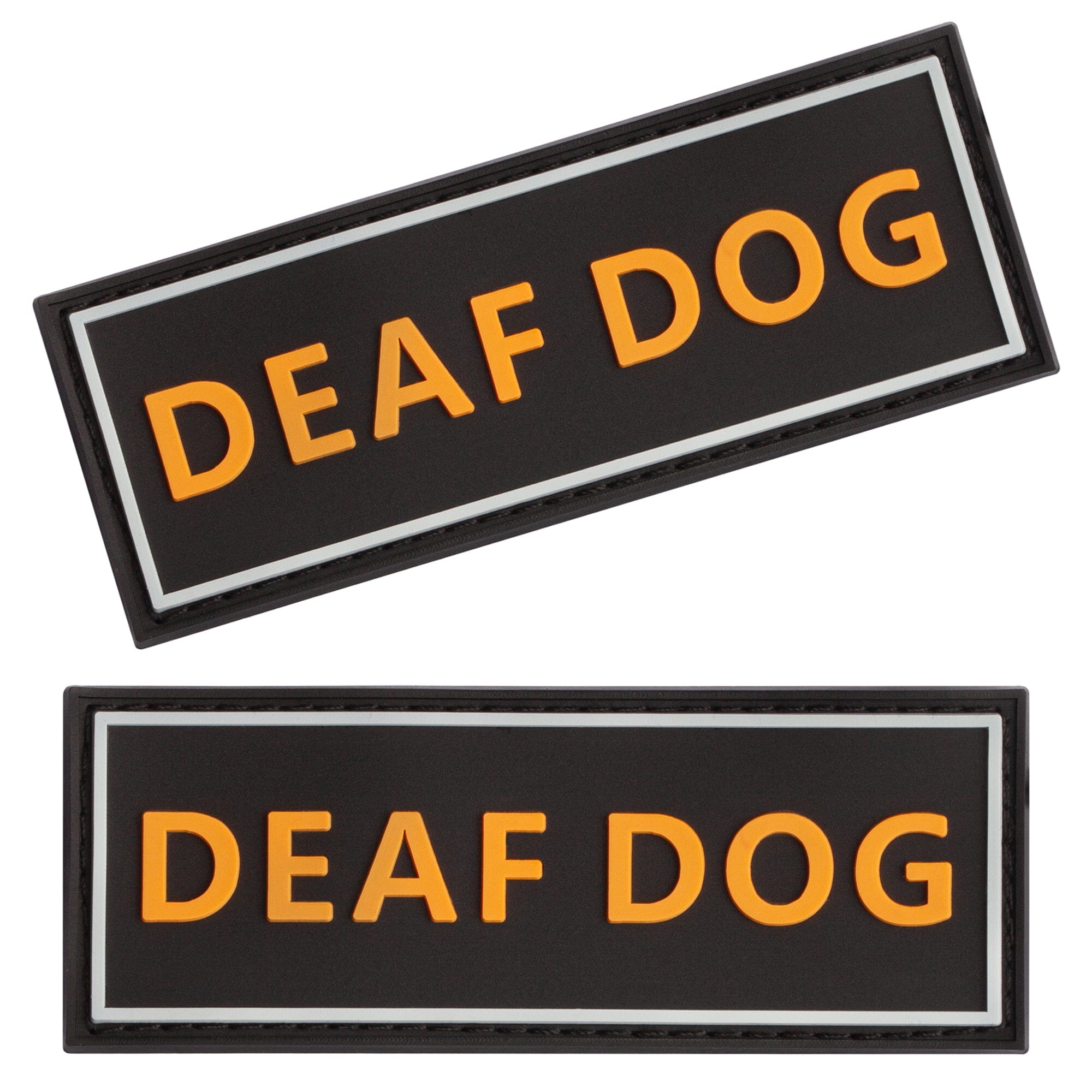 3D Rubber Patches for Dog Harness or Vest
