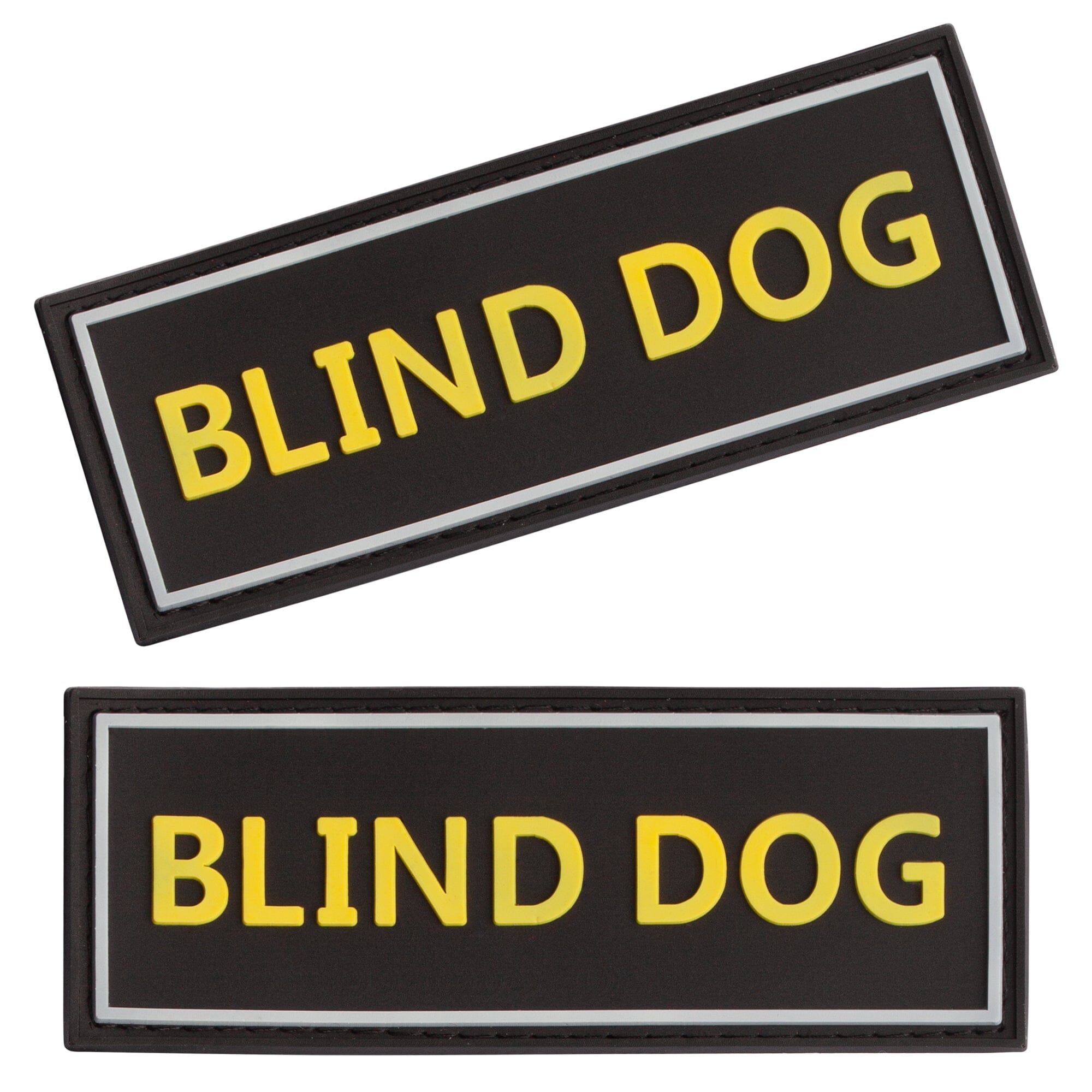 3D Rubber Patches for Dog Harness or Vest