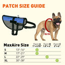MaxAire Mesh Dog Vest Harness - 2 Hook & Loop Patch Fasteners