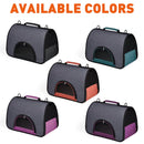 Dual Color Collapsible Pet Carrier - Airline Approved
