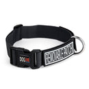 Nylon Dog Collar: 2 Patch Fasteners