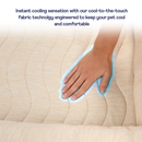 PupChill™ Cooling 4-Bolster Dog Bed