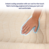 PupChill™ Cooling 4-Bolster Dog Bed
