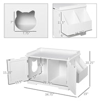 Cat Bed & Nightstand Cabinet