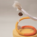 Bead Braided Rope Cat Toy