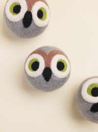Wise Old Owl Beastball Dog Toy