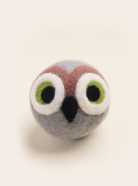 Wise Old Owl Beastball Dog Toy