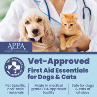 Pet First Aid Kit with Vet-Approved Essentials