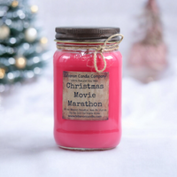 Christmas Movie Marathon Candle