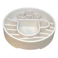 Java Slow Feeder Dog Bowl for Enrichment - 8" diameter x 2" deep