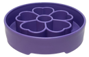 Flower Slow Feeder Dog Bowl for Enrichment - 8" diameter x 2" deep