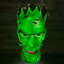 Giant Frankenstein Monster Pendant Lantern Prop: 20" Tall Waterproof Outdoor Halloween Decoration