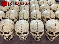 Giant Halloween Skull Animatronic Lamp Prop: 20" Tall, Heavy-Duty