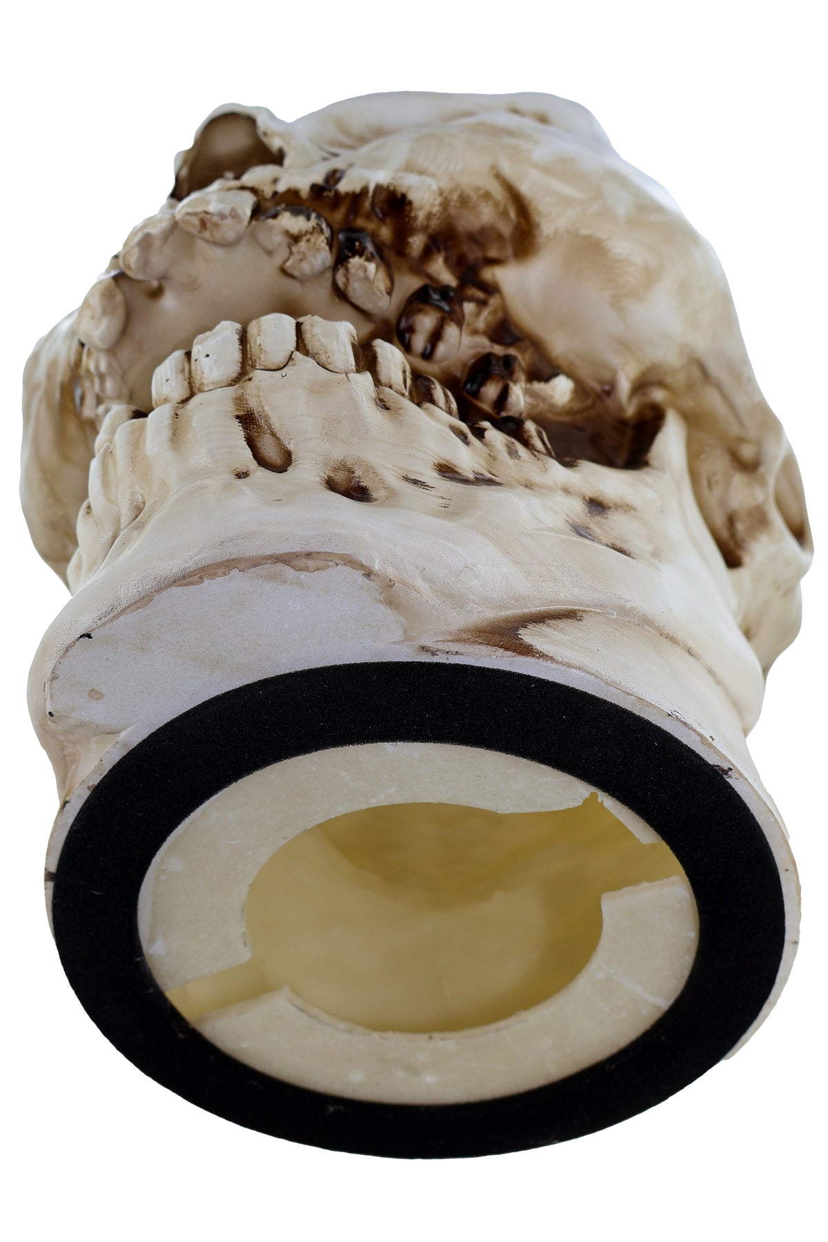 Giant Halloween Skull Animatronic Lamp Prop: 20" Tall, Heavy-Duty